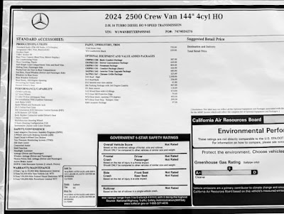 2024 Mercedes-Benz Sprinter Crew Van