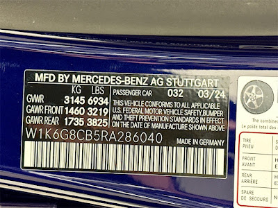 2024 Mercedes-Benz S-Class S 63 AMG®