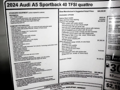 2024 Audi A5 40 Premium Plus