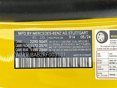 2024 Mercedes-Benz AMG® GT Base