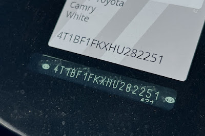 2017 Toyota Camry SE