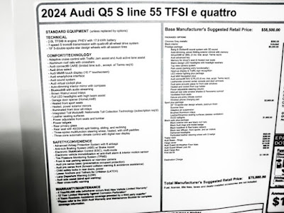 2024 Audi Q5 S line Prestige