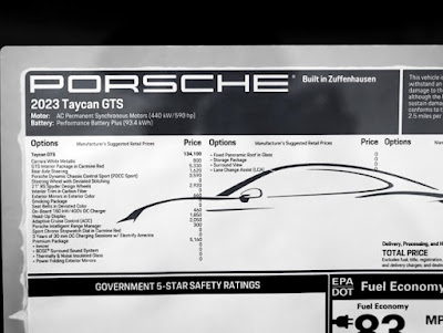 2023 Porsche Taycan GTS