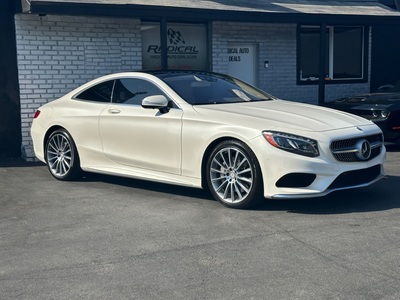 2016 Mercedes-Benz S-Class Coupe S 550 4MATIC