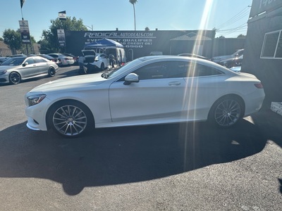 2016 Mercedes-Benz S-Class Coupe S 550 4MATIC