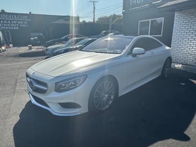 2016 Mercedes-Benz S-Class Coupe S 550 4MATIC